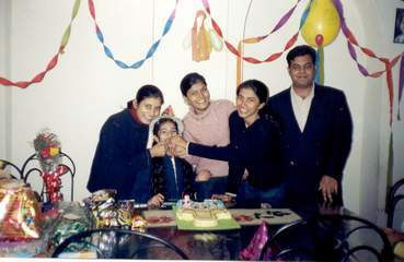 Aysha, Aakanksha, Rimi, Ritu & Abhishek