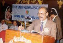 Myself as secretary B.I.T.Sindri Alumni Association ( 2001-02 )